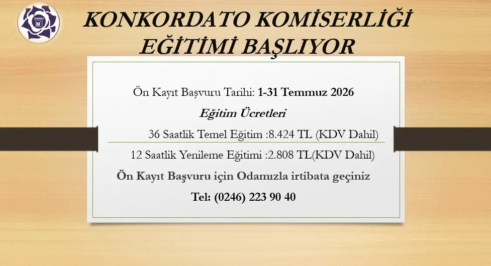 Isparta Serbest Muhasebeci Mali Müşavirler Odası'ndan duyuru