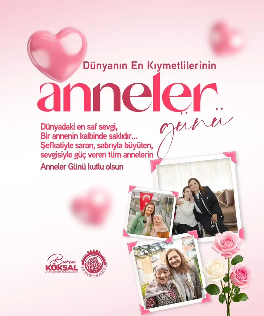 Anneler Günü'nde annelere sevgi dolu mesajlar