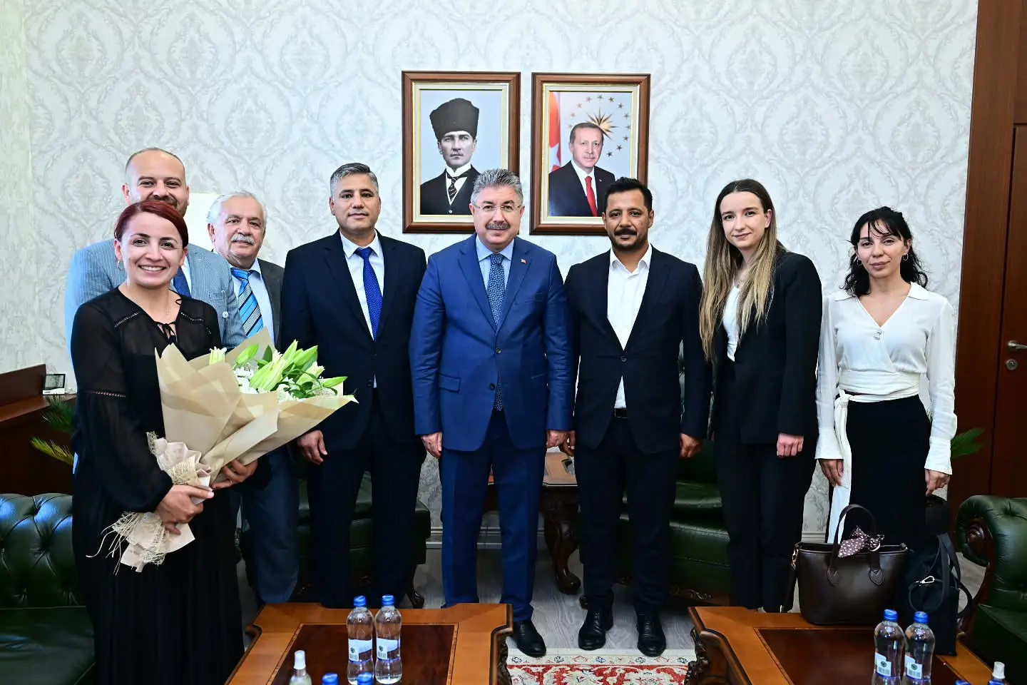 Vali Yılmaz, eğitim yöneticilerini kabul etti