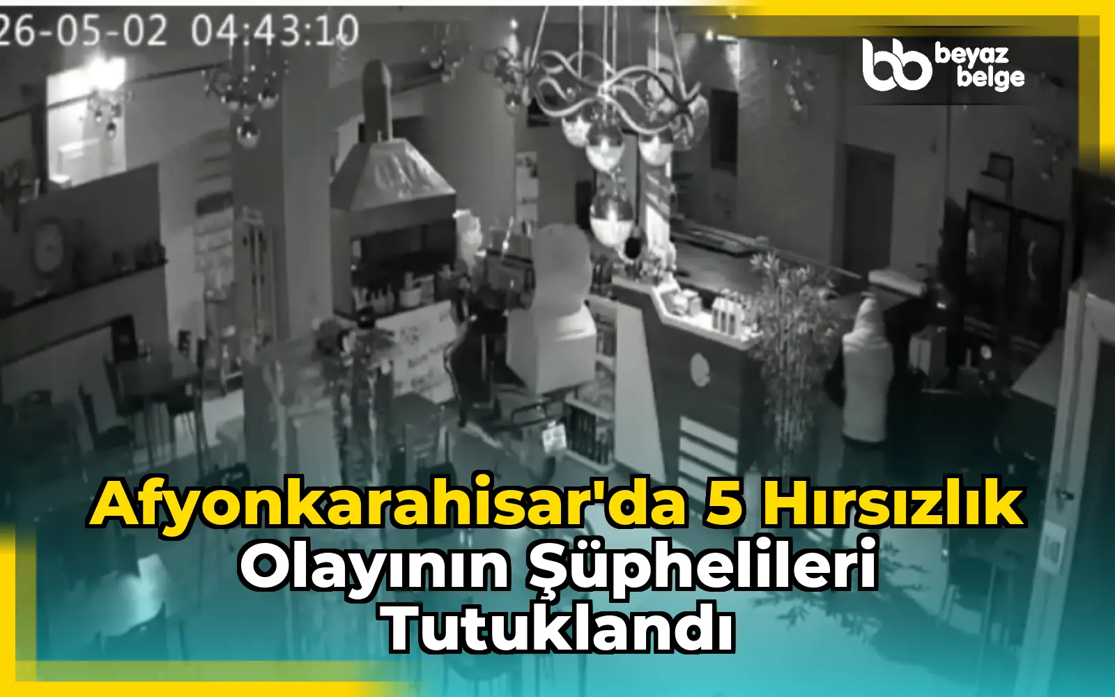 Afyonkarahisar'da 5 Hırsızlık Olayının Şüphelileri Tutuklandı