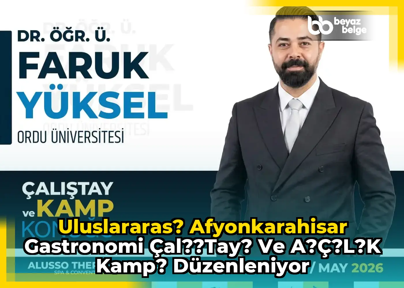 Uluslararas? Afyonkarahisar Gastronomi Çal??tay? ve A?ç?l?k Kamp? Düzenleniyor