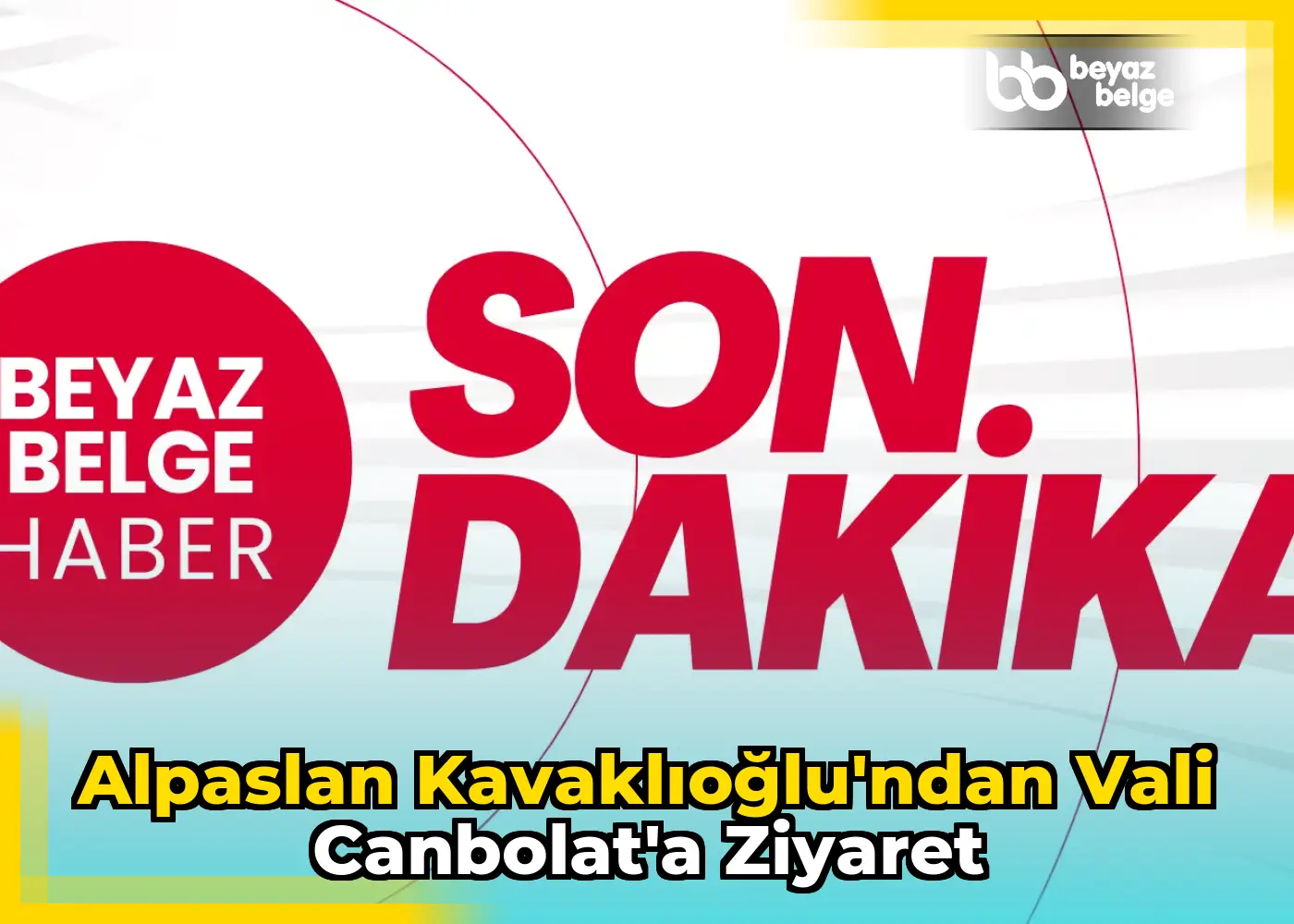 Alpaslan Kavaklıoğlu'ndan Vali Canbolat'a Ziyaret