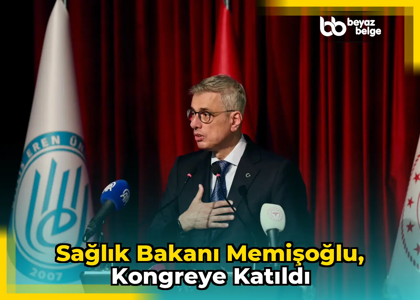 Sağlık Bakanı Memişoğlu, Kongreye Katıldı