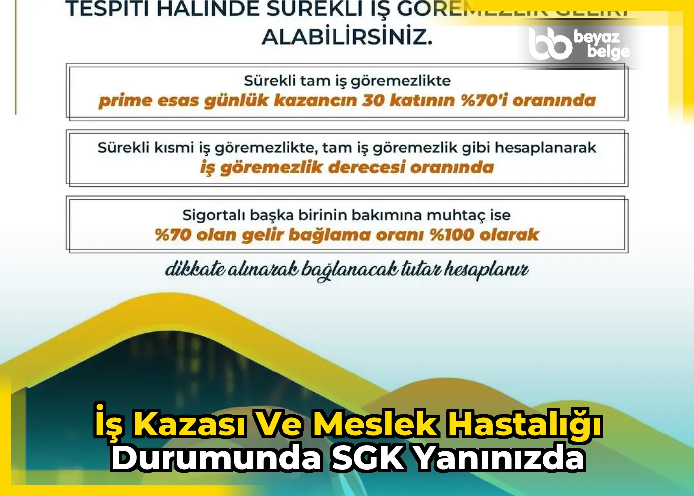 İş Kazası ve Meslek Hastalığı Durumunda SGK Yanınızda