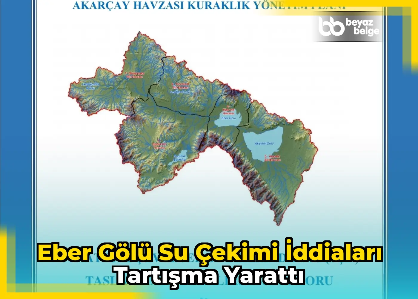Eber Gölü Su Çekimi İddiaları Tartışma Yarattı