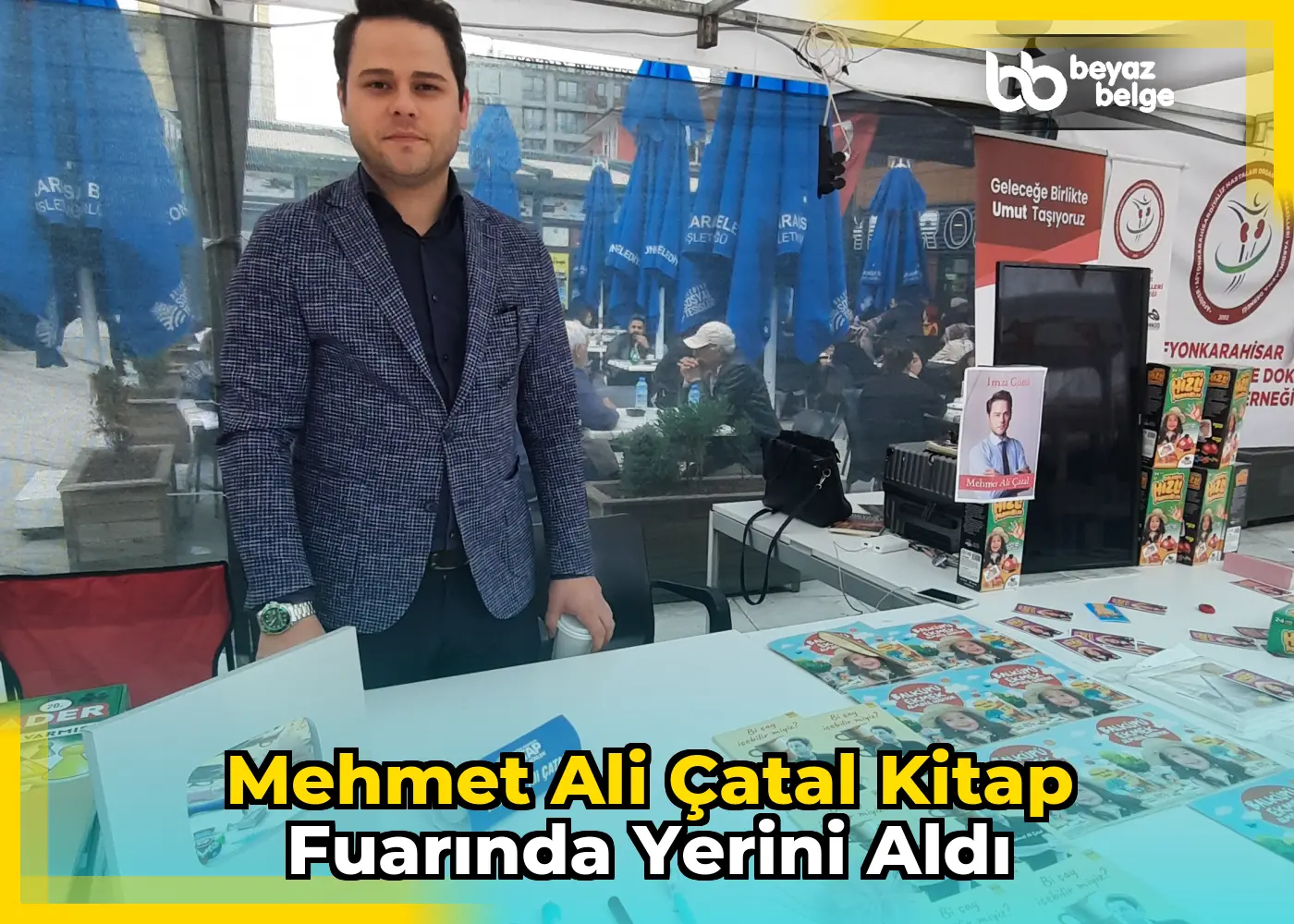Mehmet Ali Çatal Kitap Fuarında Yerini Aldı