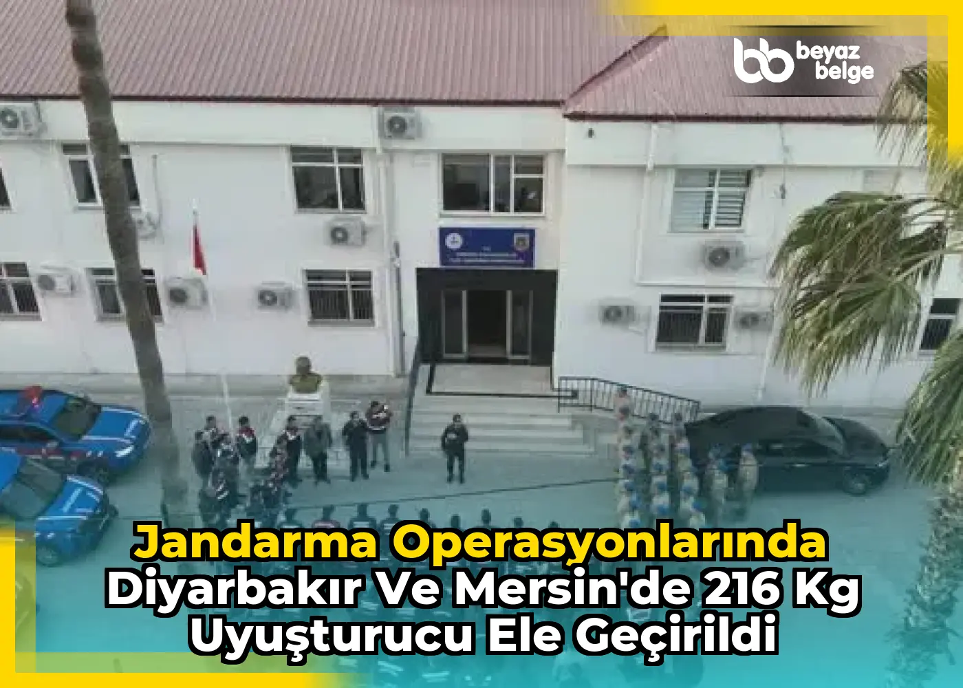 Jandarma Operasyonlarında Diyarbakır ve Mersin'de 216 Kg Uyuşturucu Ele Geçirildi