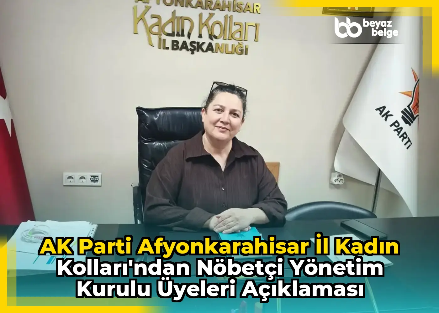 AK Parti Afyonkarahisar İl Kadın Kolları'ndan Nöbetçi Yönetim Kurulu Üyeleri Açıklaması