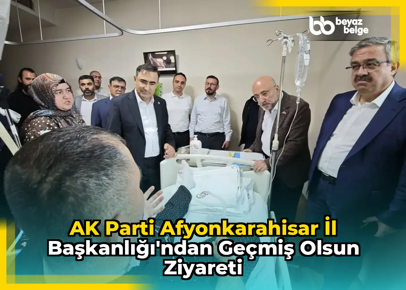 AK Parti Afyonkarahisar İl Başkanlığı'ndan Geçmiş Olsun Ziyareti