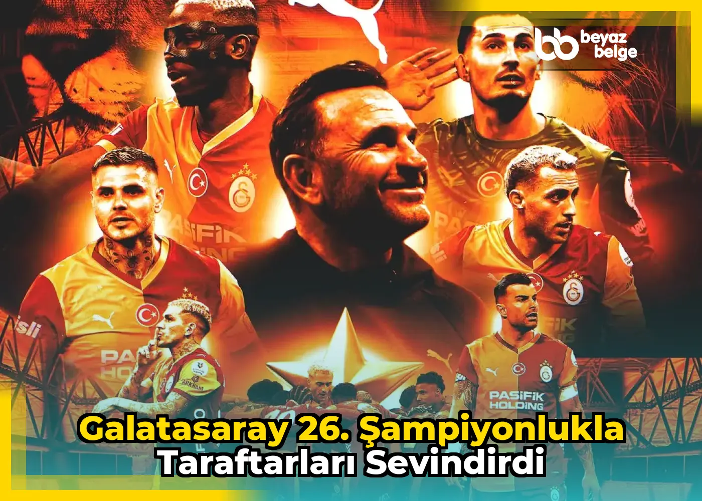 Galatasaray 26. Şampiyonlukla Taraftarları Sevindirdi