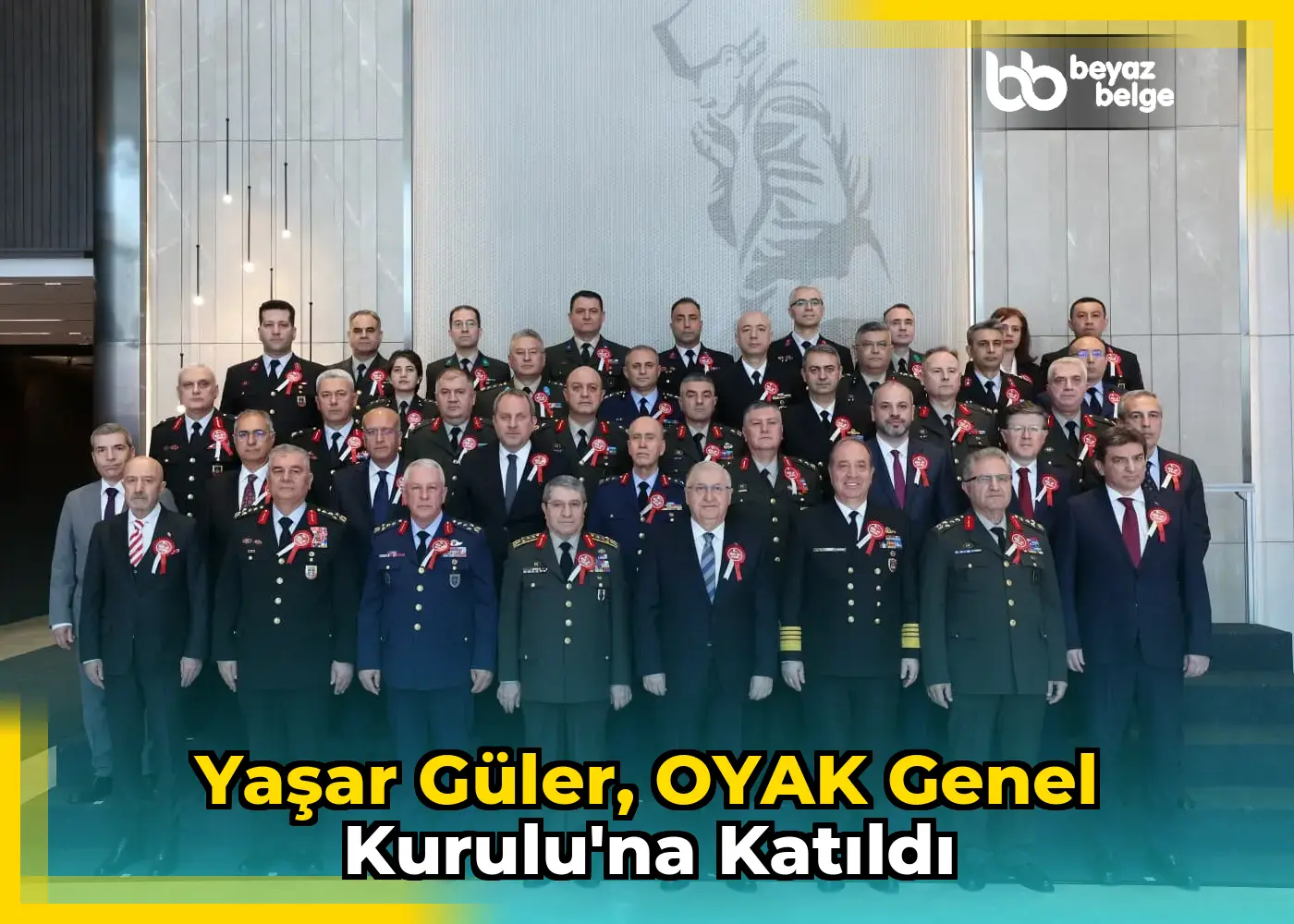 Yaşar Güler, OYAK Genel Kurulu'na katıldı