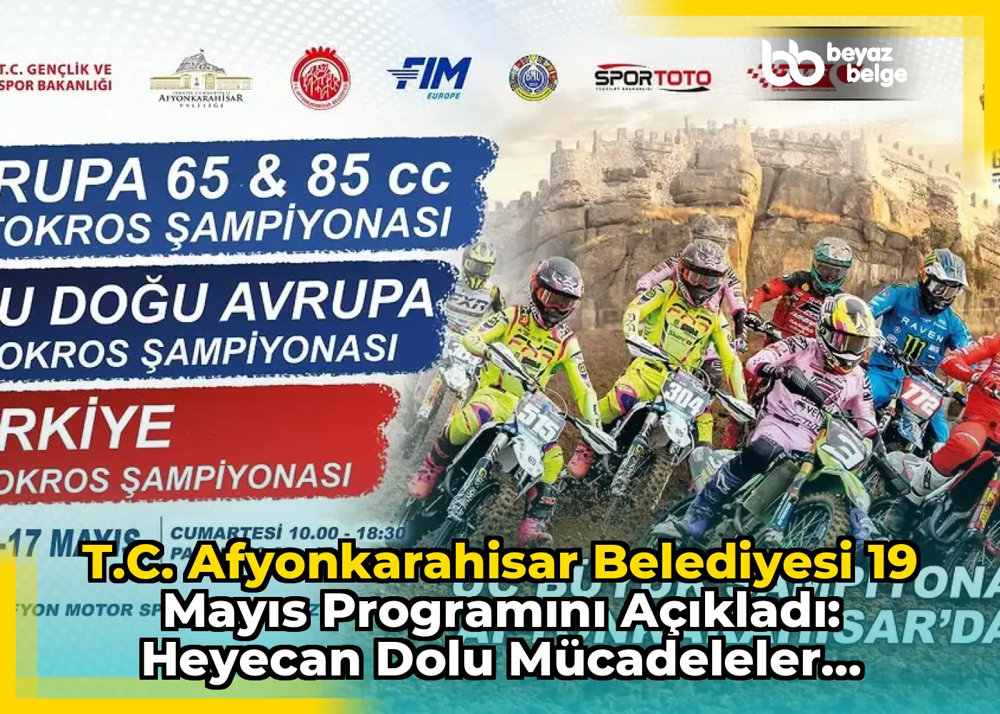 T.C. Afyonkarahisar Belediyesi 19 Mayıs Programını Açıkladı: Heyecan Dolu Mücadeleler Bekliyor!