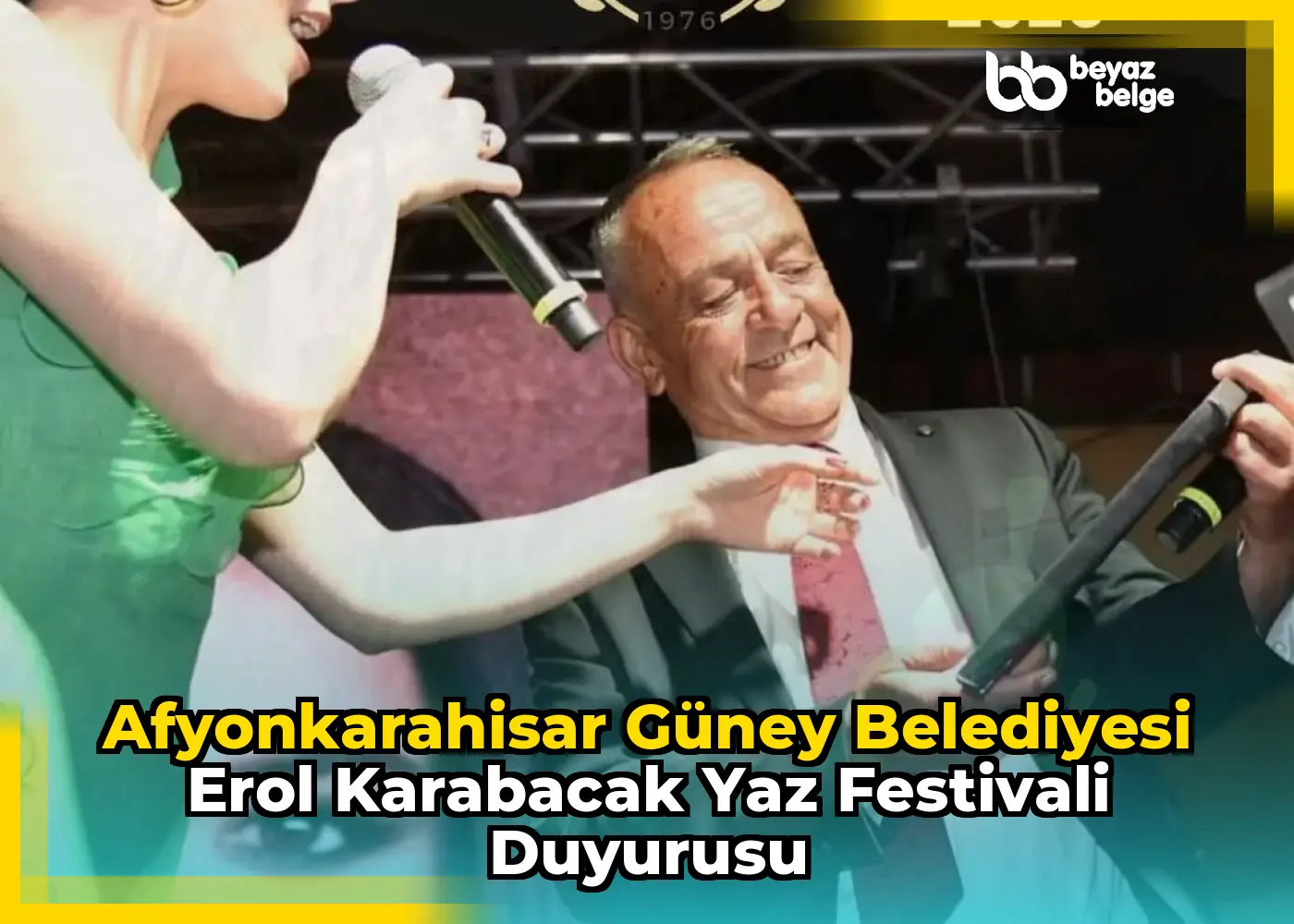 Afyonkarahisar Güney Belediyesi Erol Karabacak Yaz Festivali Duyurusu