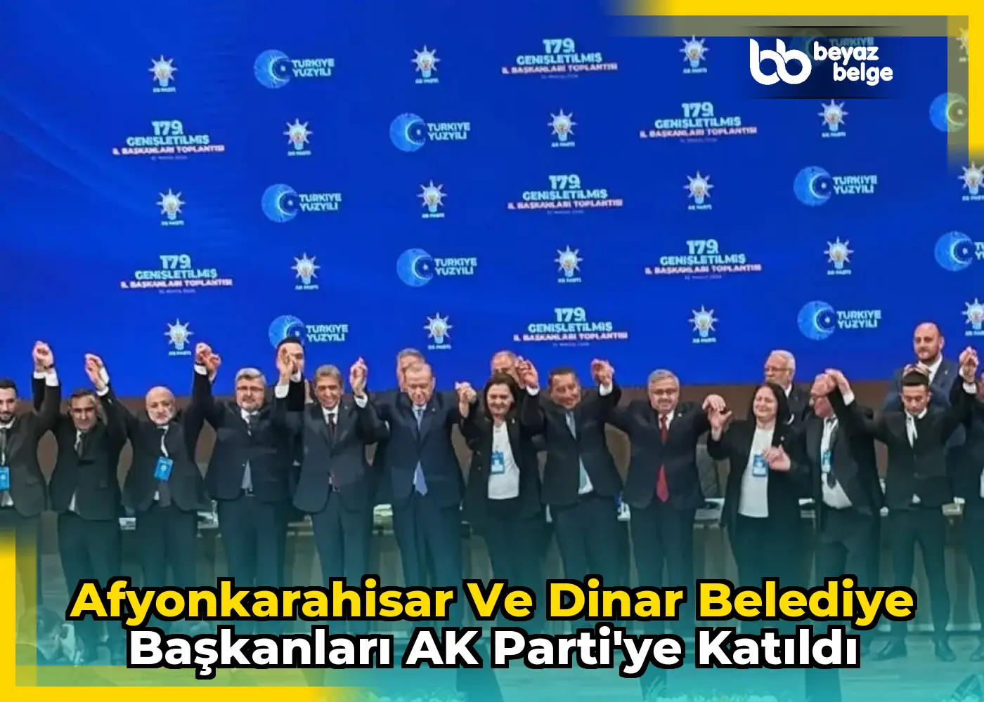 Afyonkarahisar ve Dinar Belediye Başkanları AK Parti'ye Katıldı