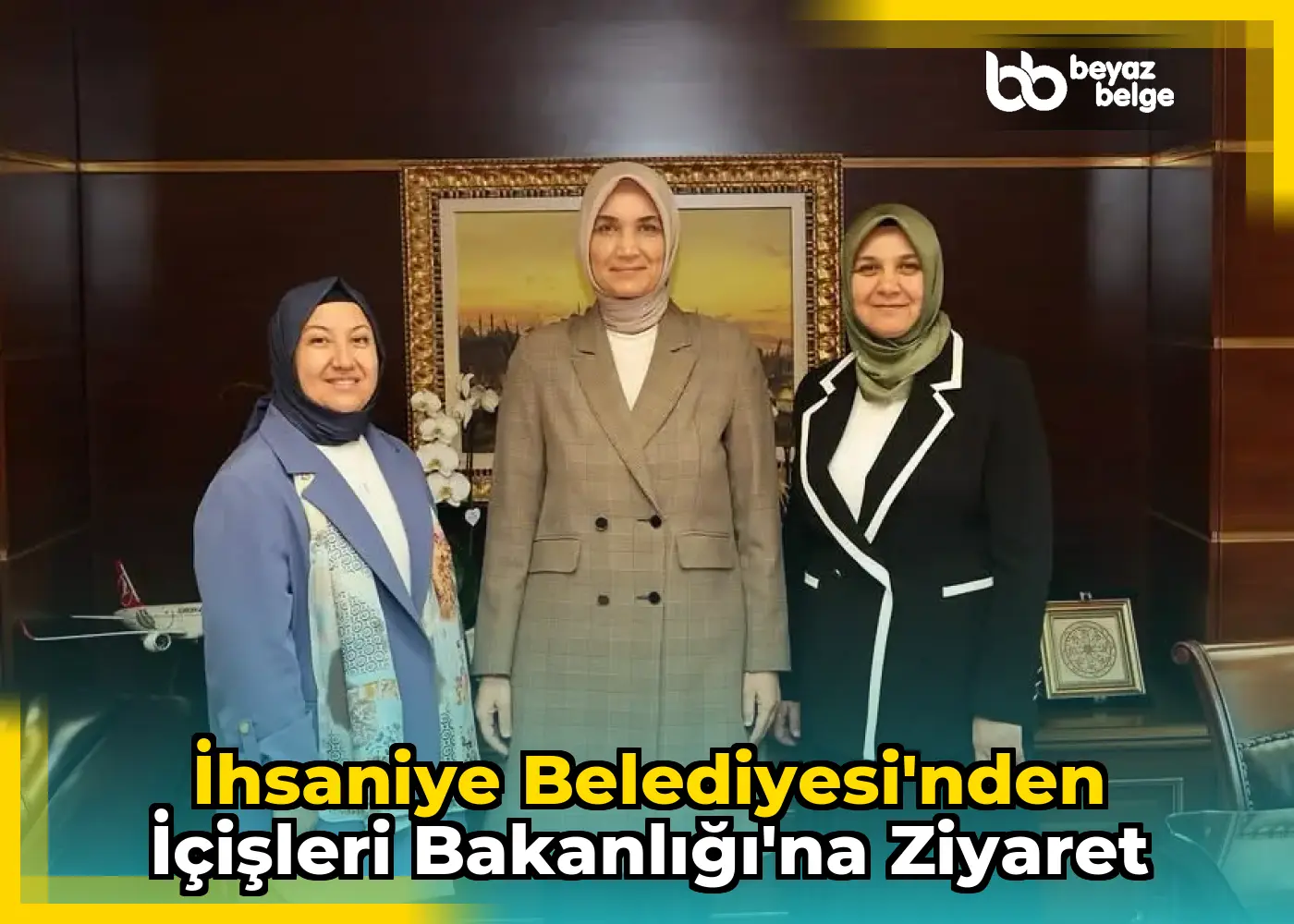 İhsaniye Belediyesi'nden İçişleri Bakanlığı'na Ziyaret