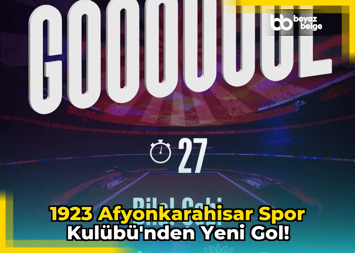 1923 Afyonkarahisar Spor Kulübü'nden Yeni Gol!