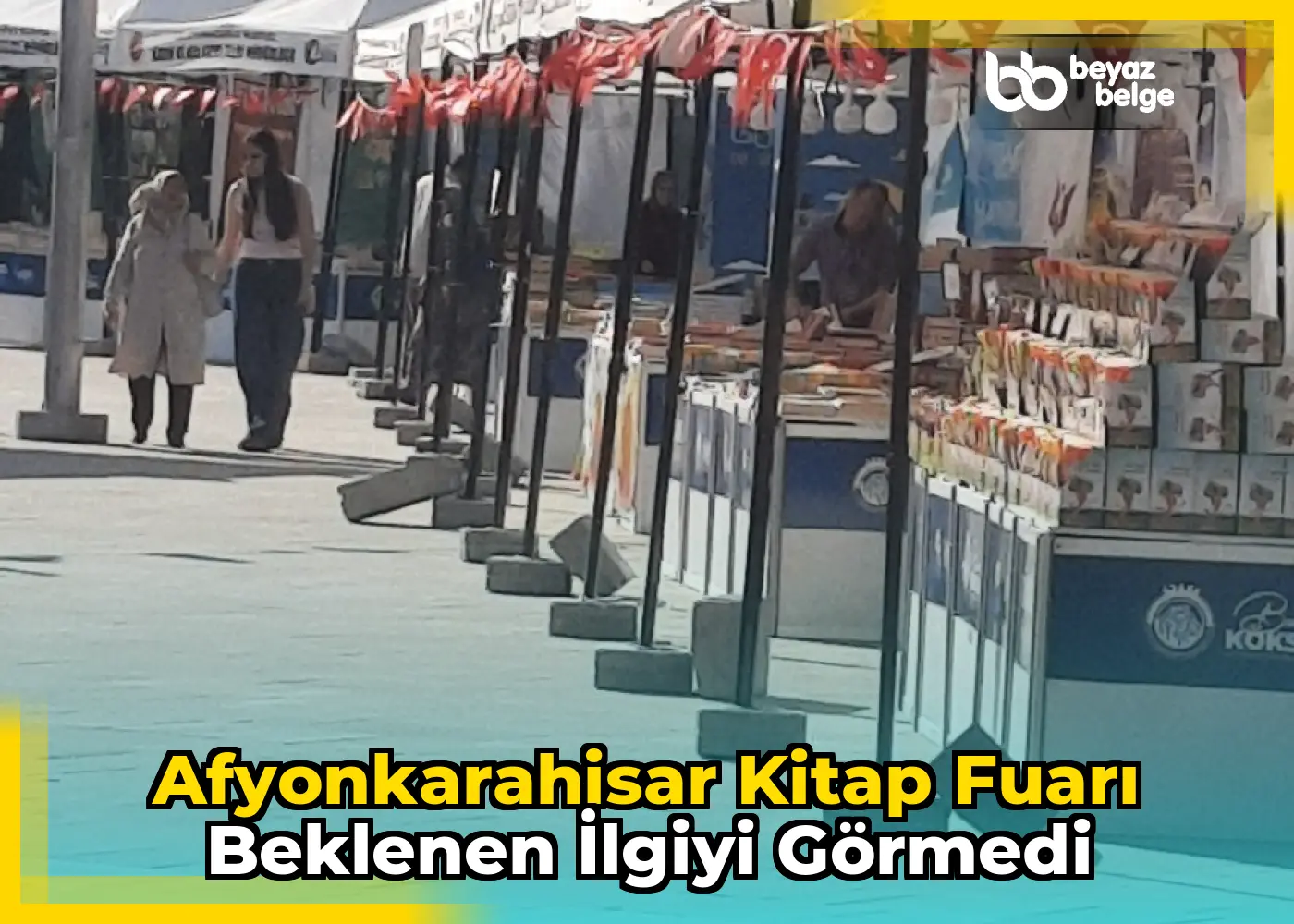 Afyonkarahisar Kitap Fuarı Beklenen İlgiyi Görmedi