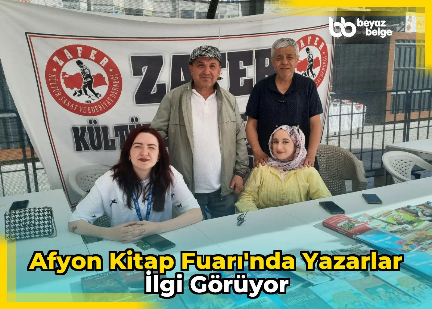 Afyon Kitap Fuarı'nda Yazarlar İlgi Görüyor