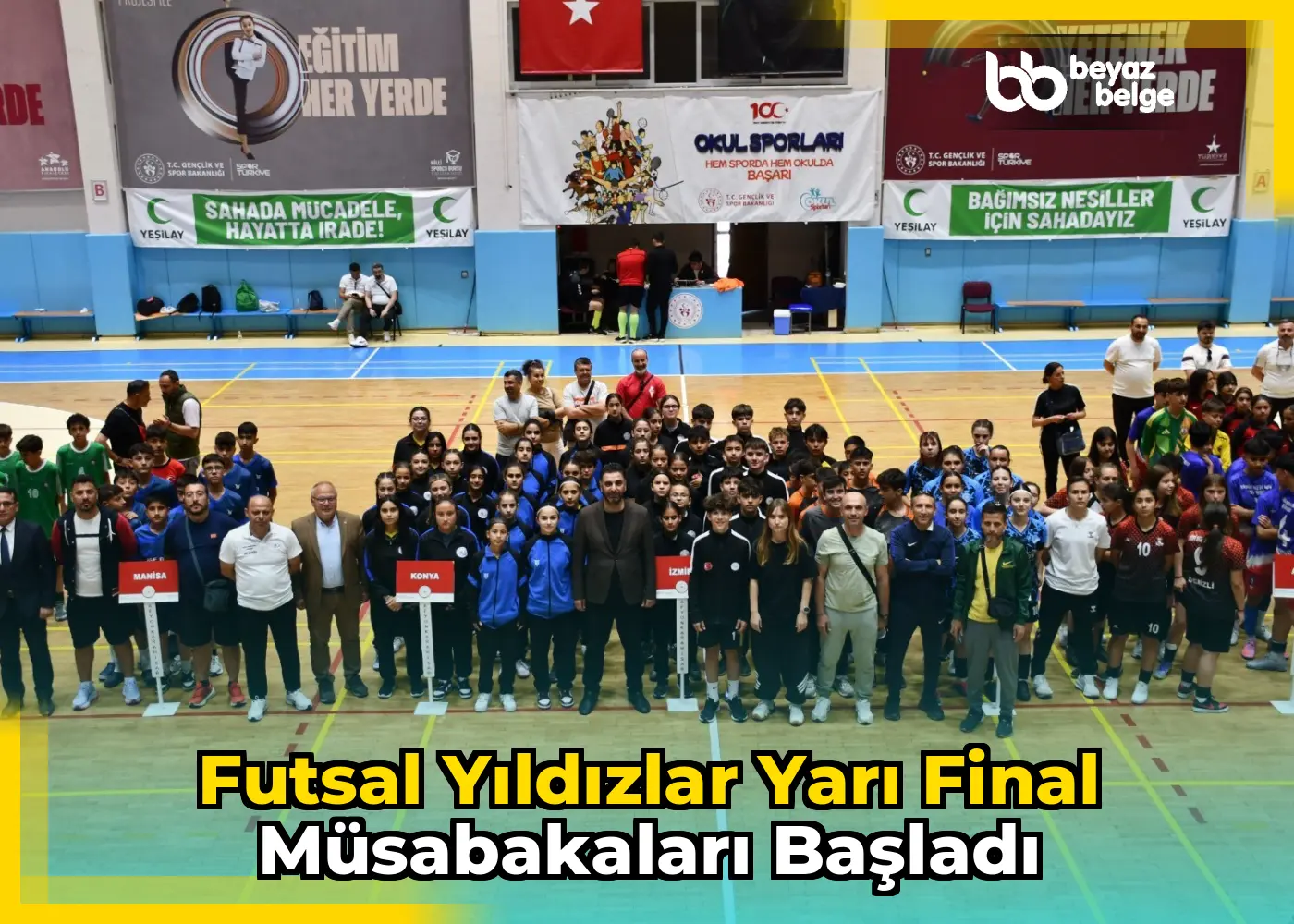 Futsal Yıldızlar Yarı Final Müsabakaları Başladı