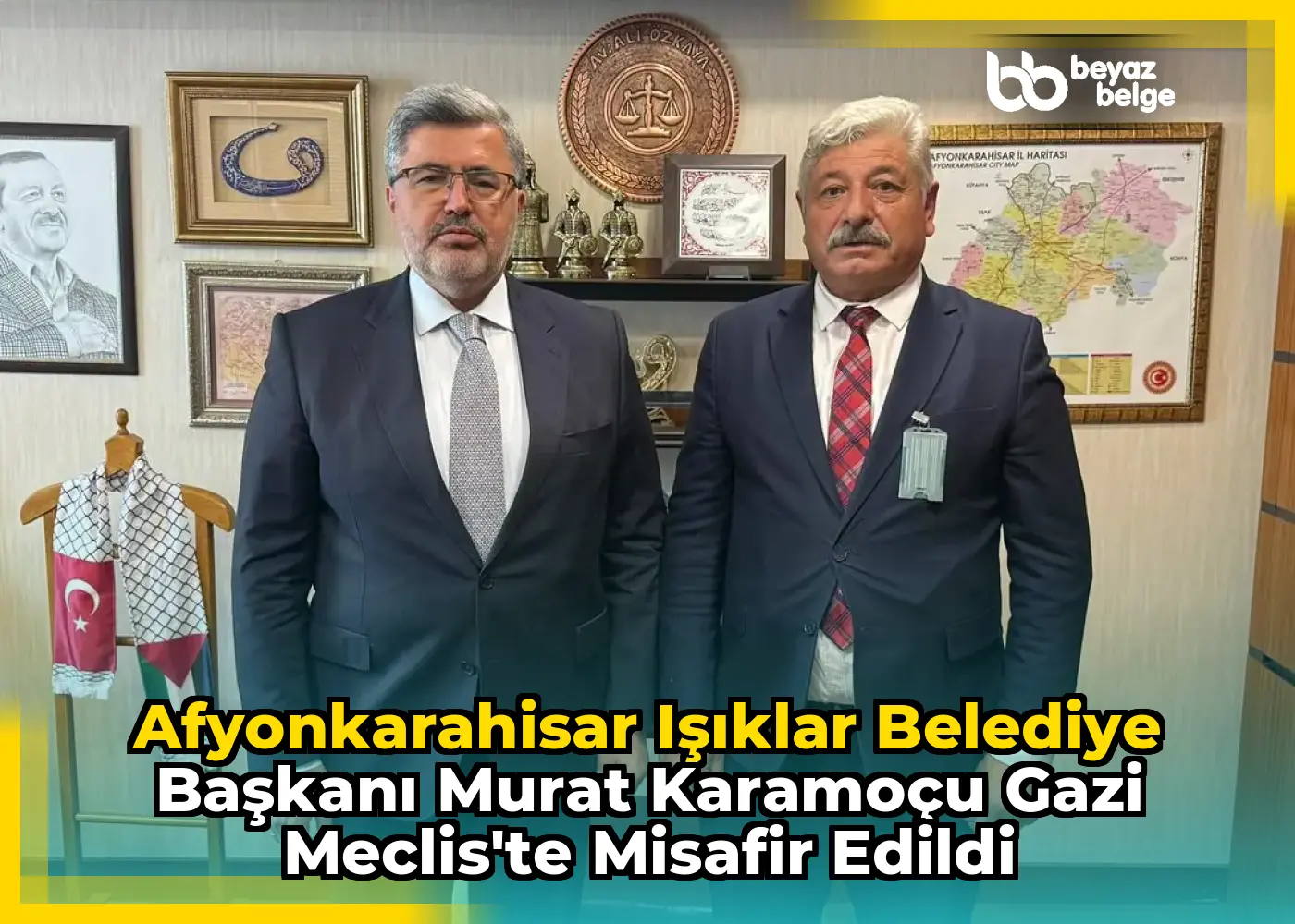 Afyonkarahisar Işıklar Belediye Başkanı Murat Karamoçu Gazi Meclis'te Misafir Edildi
