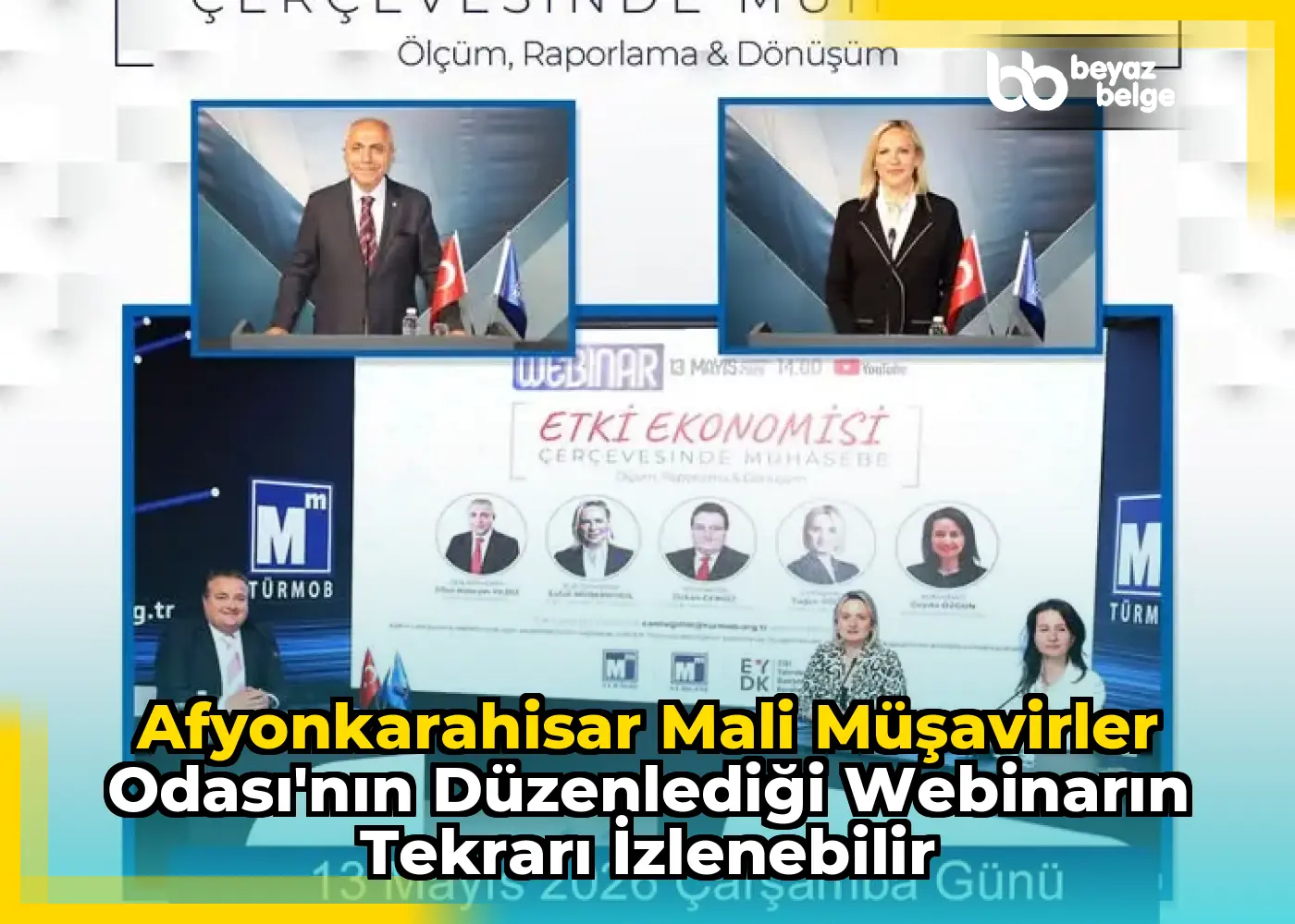 Afyonkarahisar Mali Müşavirler Odası'nın Düzenlediği Webinarın Tekrarı İzlenebilir