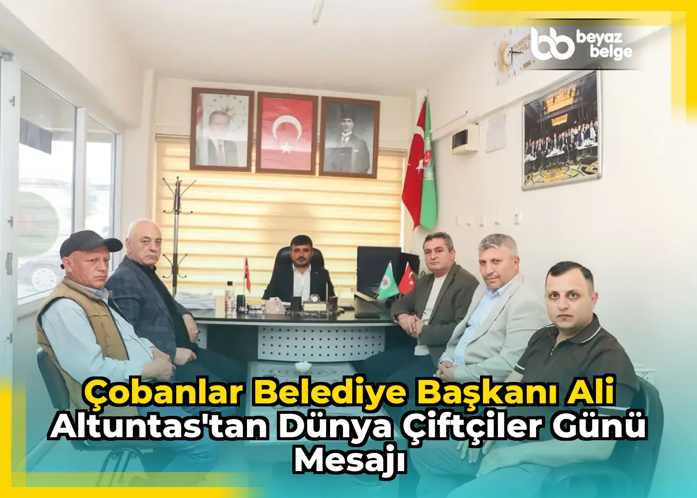 Çobanlar Belediye Başkanı Ali Altuntas'tan Dünya Çiftçiler Günü Mesajı
