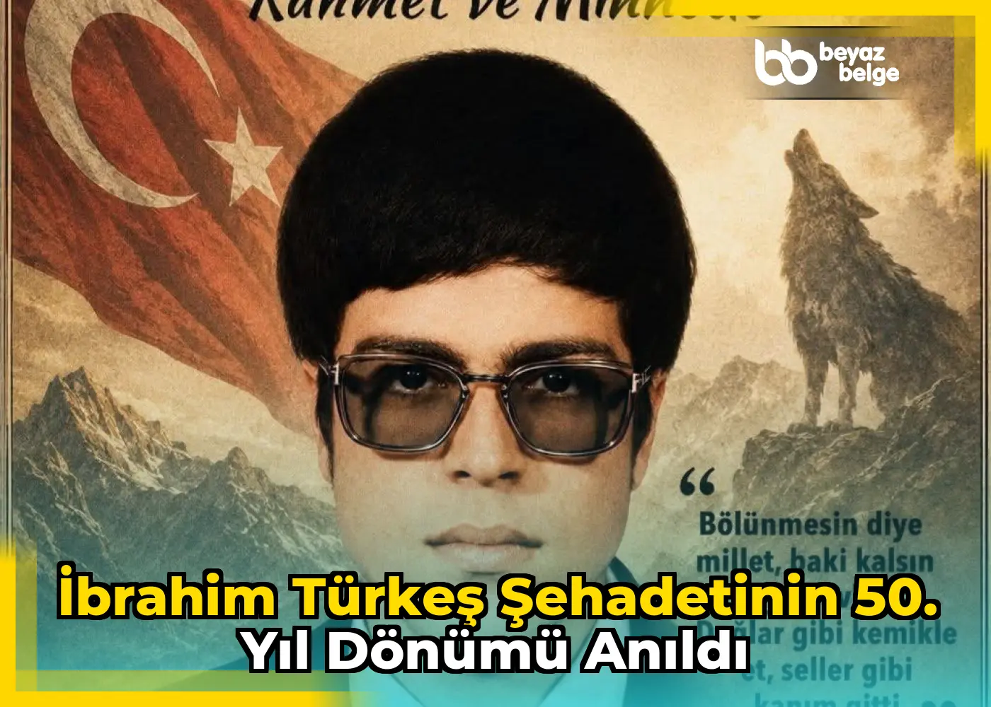İbrahim Türkeş Şehadetinin 50. Yıl Dönümü Anıldı