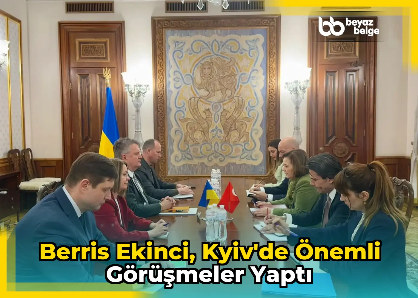 Berris Ekinci, Kyiv'de önemli görüşmeler yaptı
