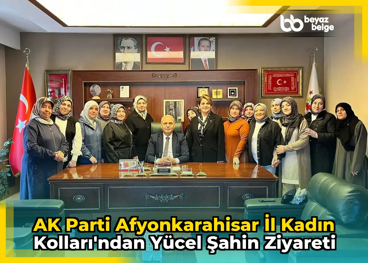 AK Parti Afyonkarahisar İl Kadın Kolları'ndan Yücel Şahin Ziyareti