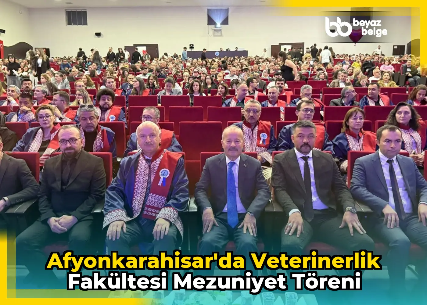 Afyonkarahisar'da Veterinerlik Fakültesi Mezuniyet Töreni