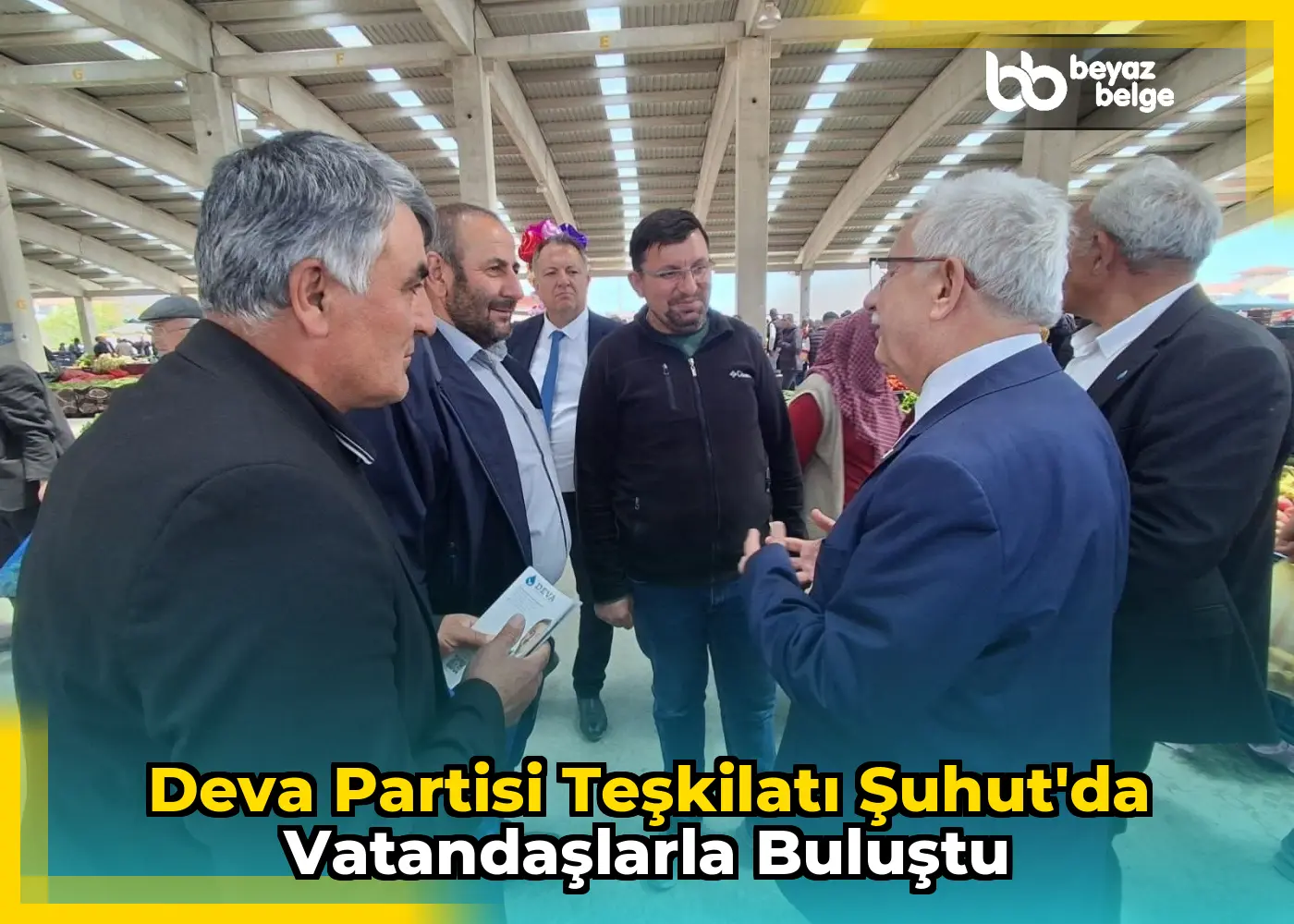 Deva Partisi Teşkilatı Şuhut'da Vatandaşlarla Buluştu