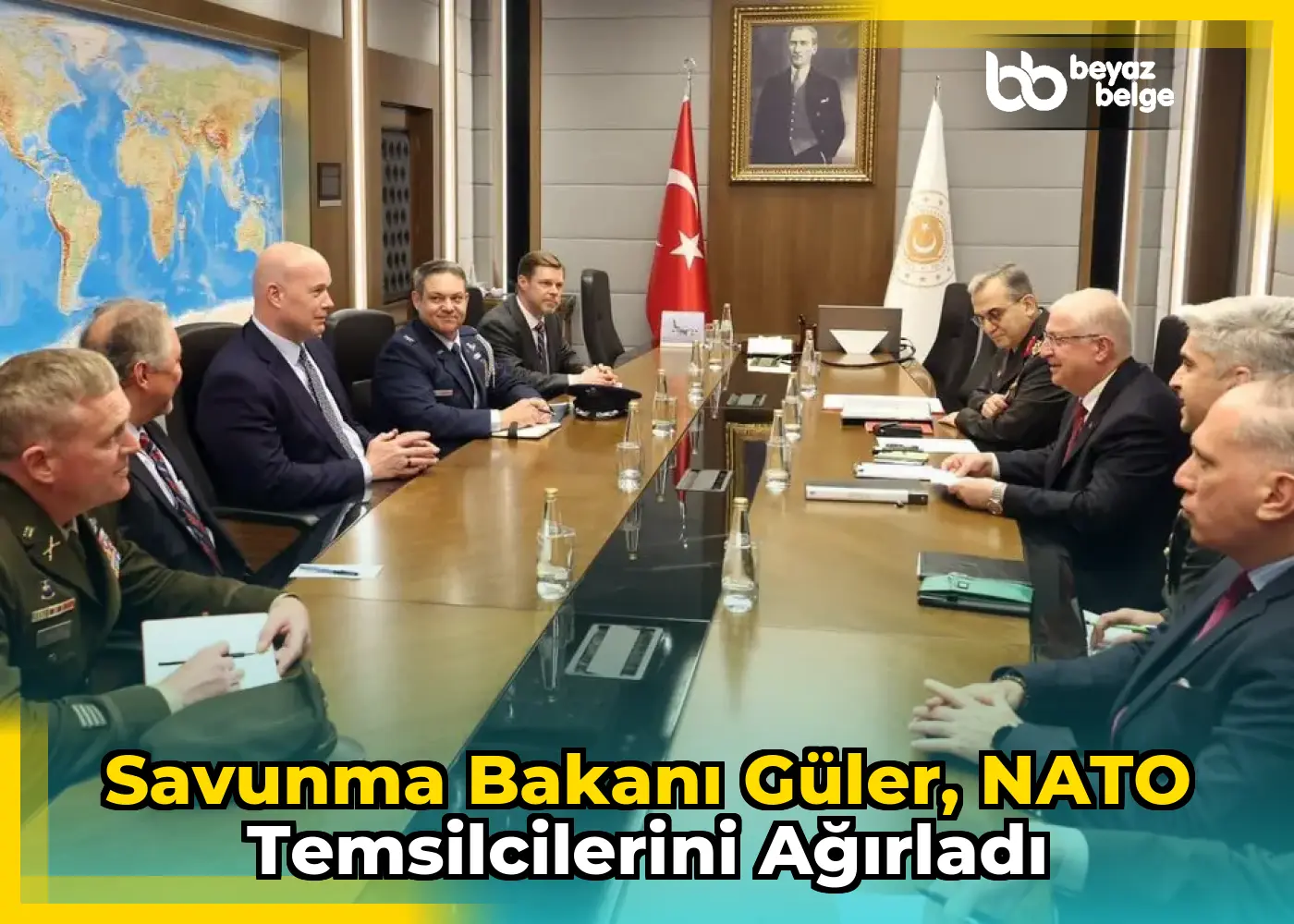 Savunma Bakanı Güler, NATO Temsilcilerini Ağırladı