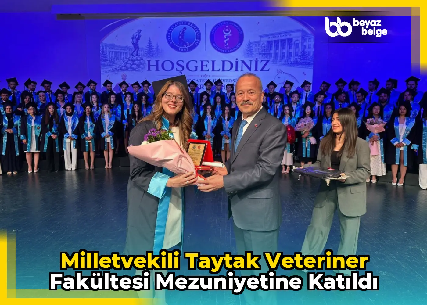 Milletvekili Taytak Veteriner Fakültesi Mezuniyetine Katıldı