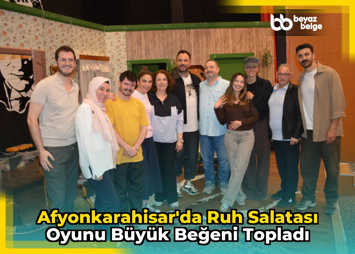 Afyonkarahisar'da Ruh Salatası Oyunu Büyük Beğeni Topladı
