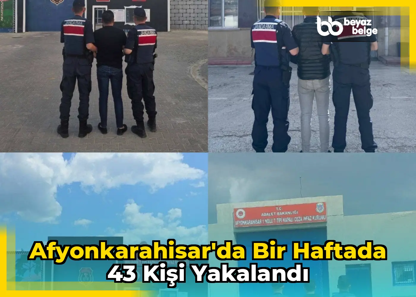 Afyonkarahisar'da Bir Haftada 43 Kişi Yakalandı