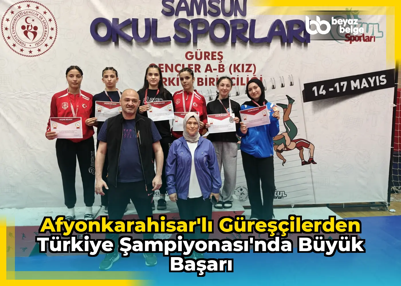 Afyonkarahisar'lı Güreşçilerden Türkiye Şampiyonası'nda Büyük Başarı