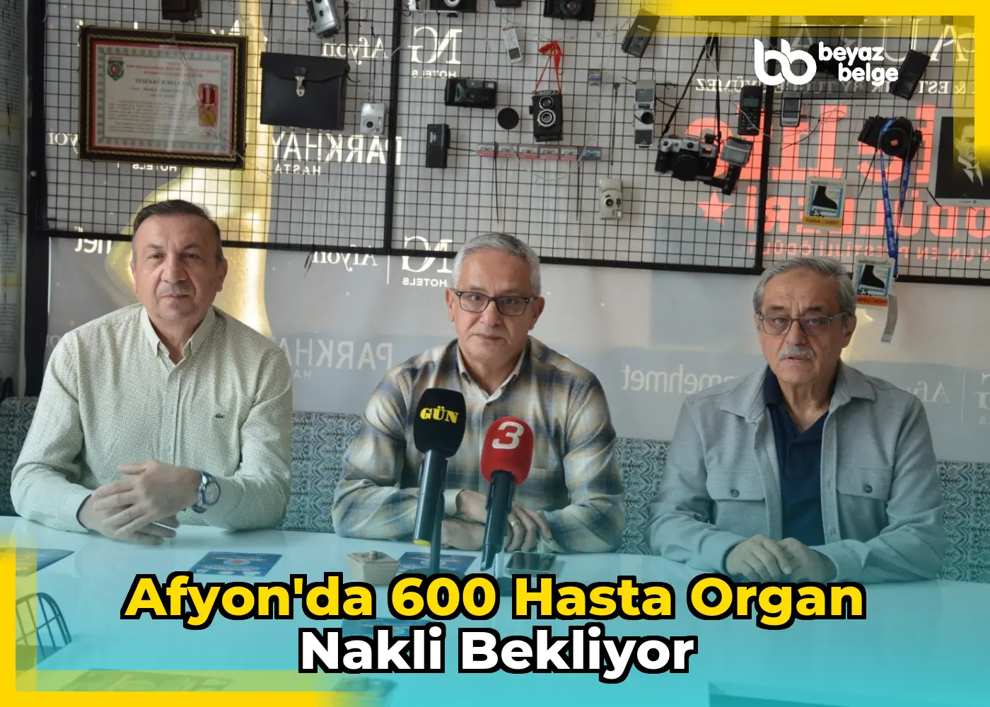 Afyon'da 600 Hasta Organ Nakli Bekliyor