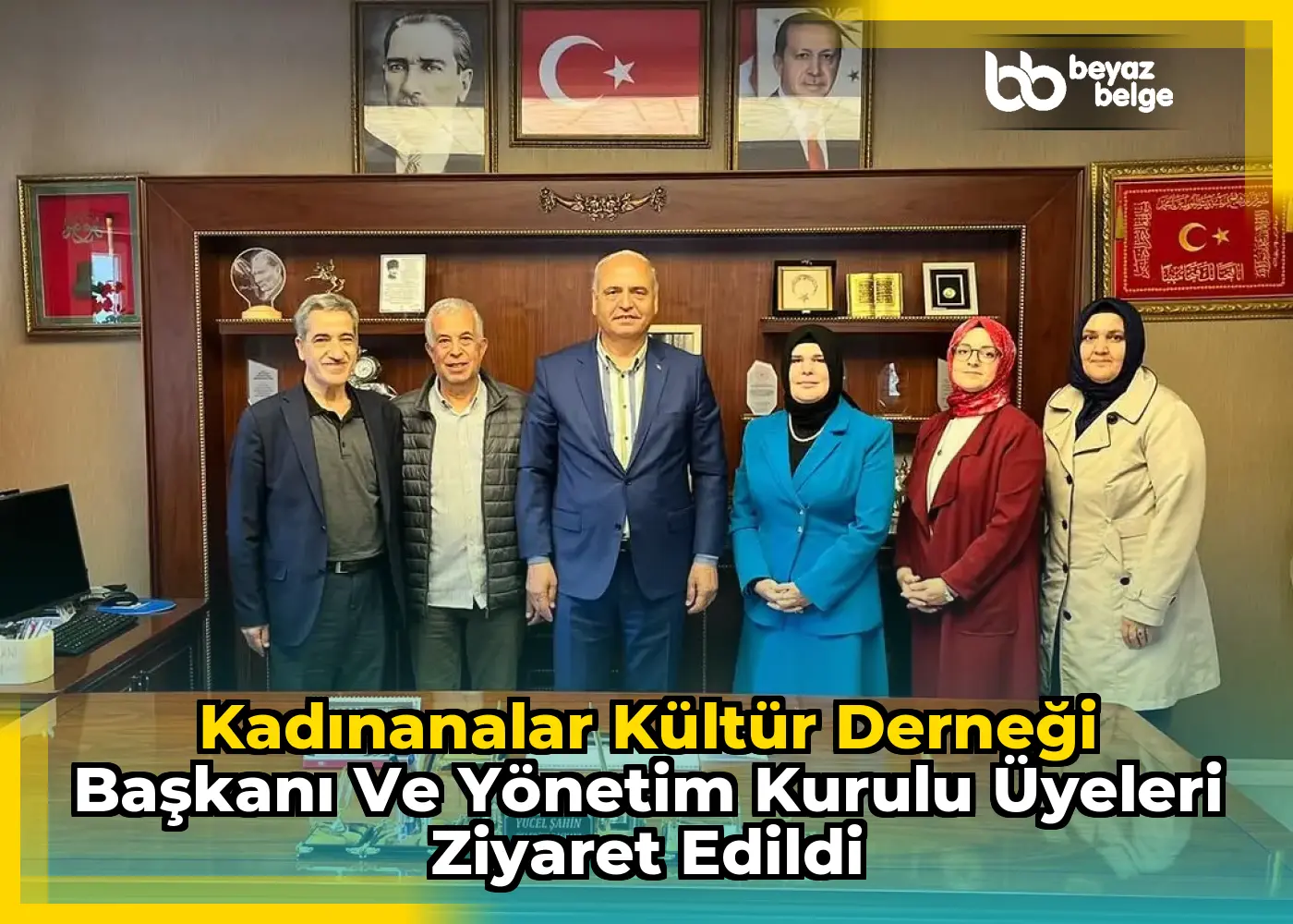Kadınanalar Kültür Derneği Başkanı ve Yönetim Kurulu Üyeleri Ziyaret Edildi