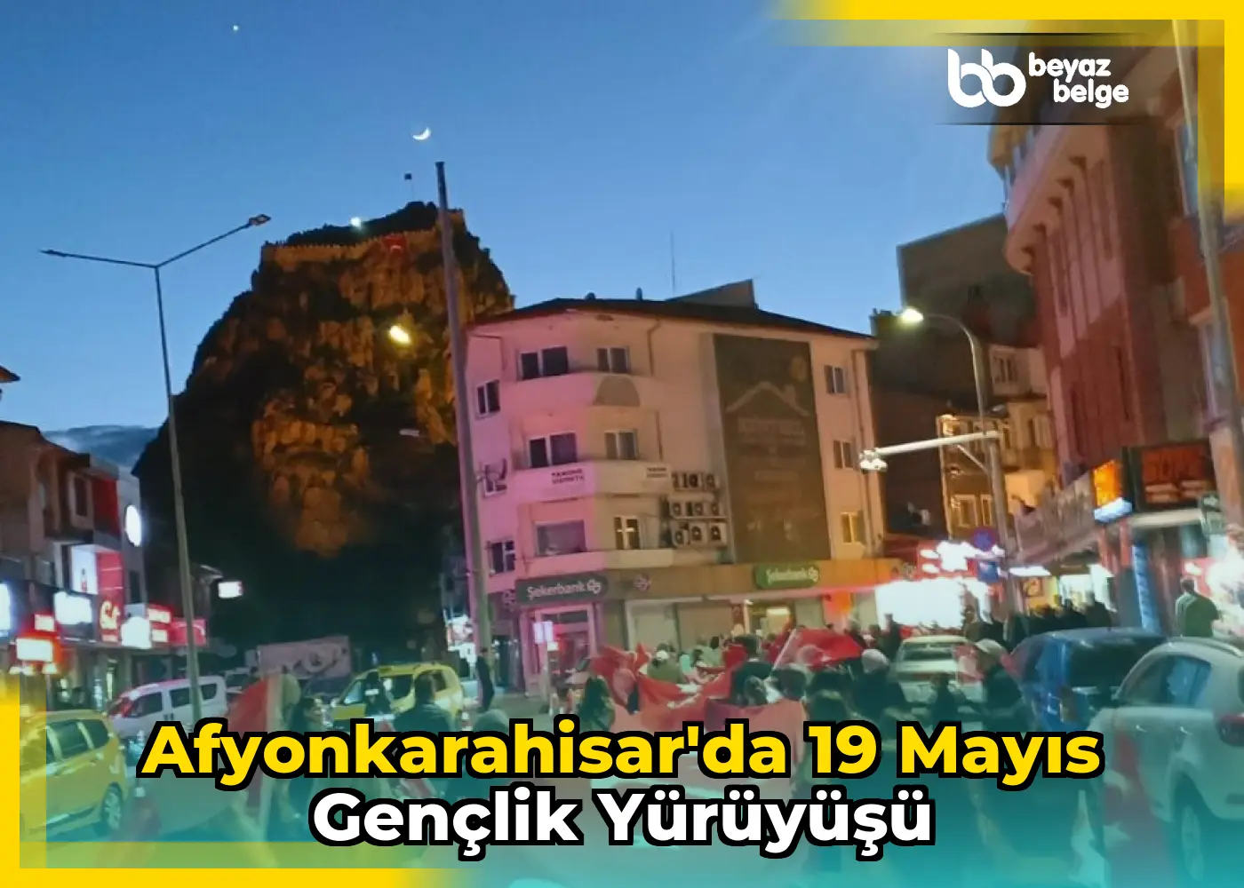 Afyonkarahisar'da 19 Mayıs Gençlik Yürüyüşü