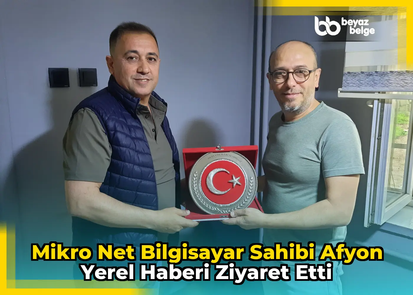 Mikro Net Bilgisayar Sahibi Afyon Yerel Haberi Ziyaret Etti
