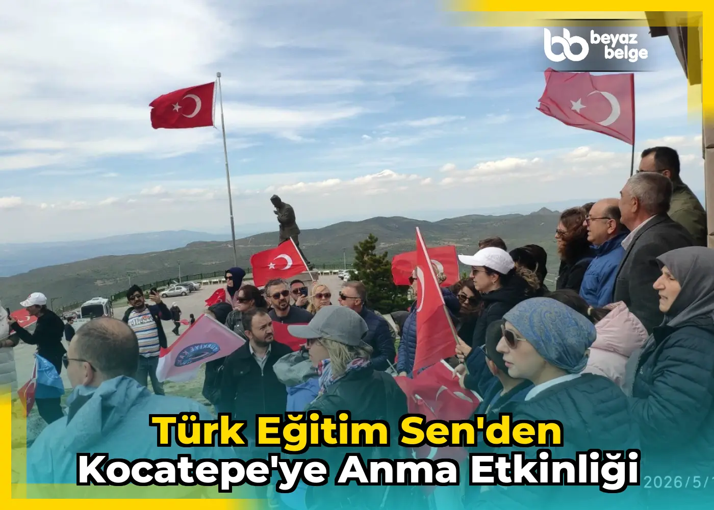 Türk Eğitim Sen'den Kocatepe'ye Anma Etkinliği