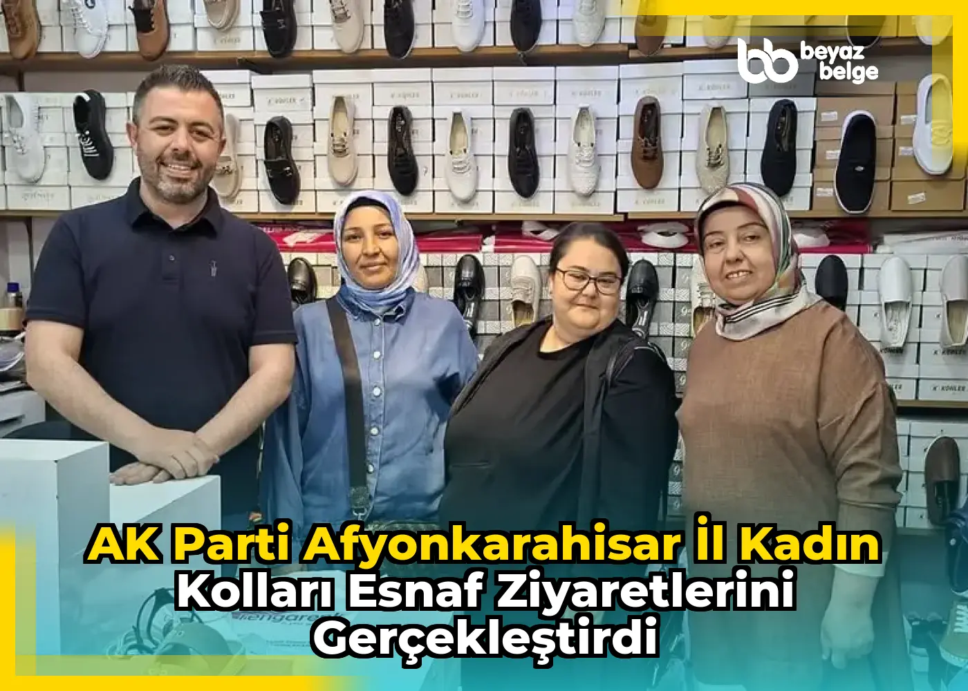 AK Parti Afyonkarahisar İl Kadın Kolları Esnaf Ziyaretlerini Gerçekleştirdi