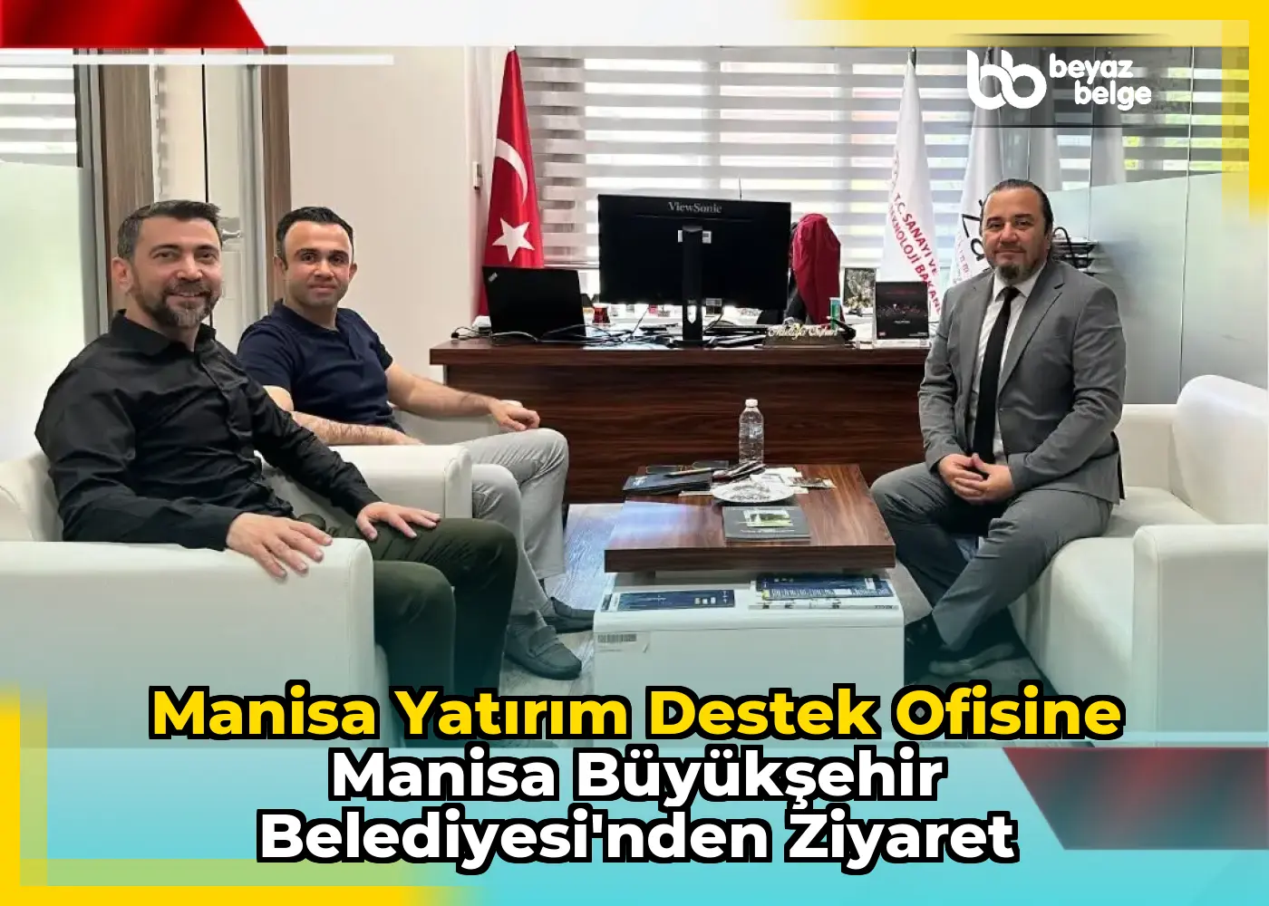 Manisa Yatırım Destek Ofisine Manisa Büyükşehir Belediyesi'nden Ziyaret