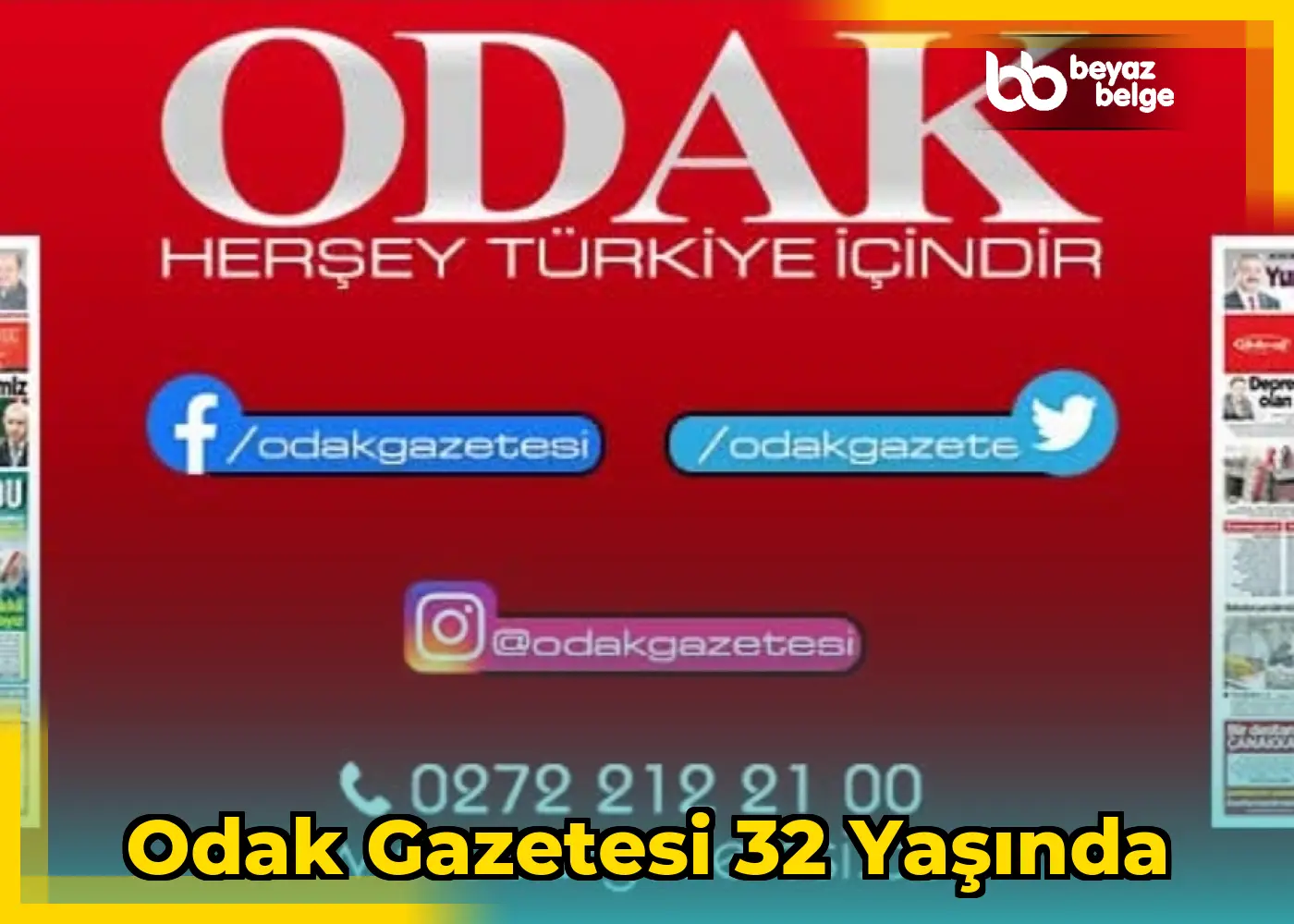 Odak Gazetesi 32 Yaşında
