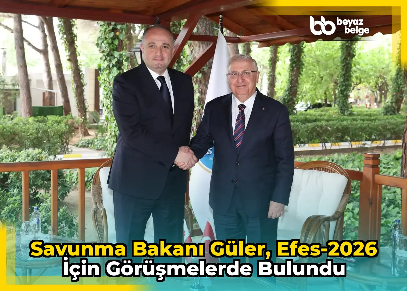 Savunma Bakanı Güler, Efes-2026 için görüşmelerde bulundu