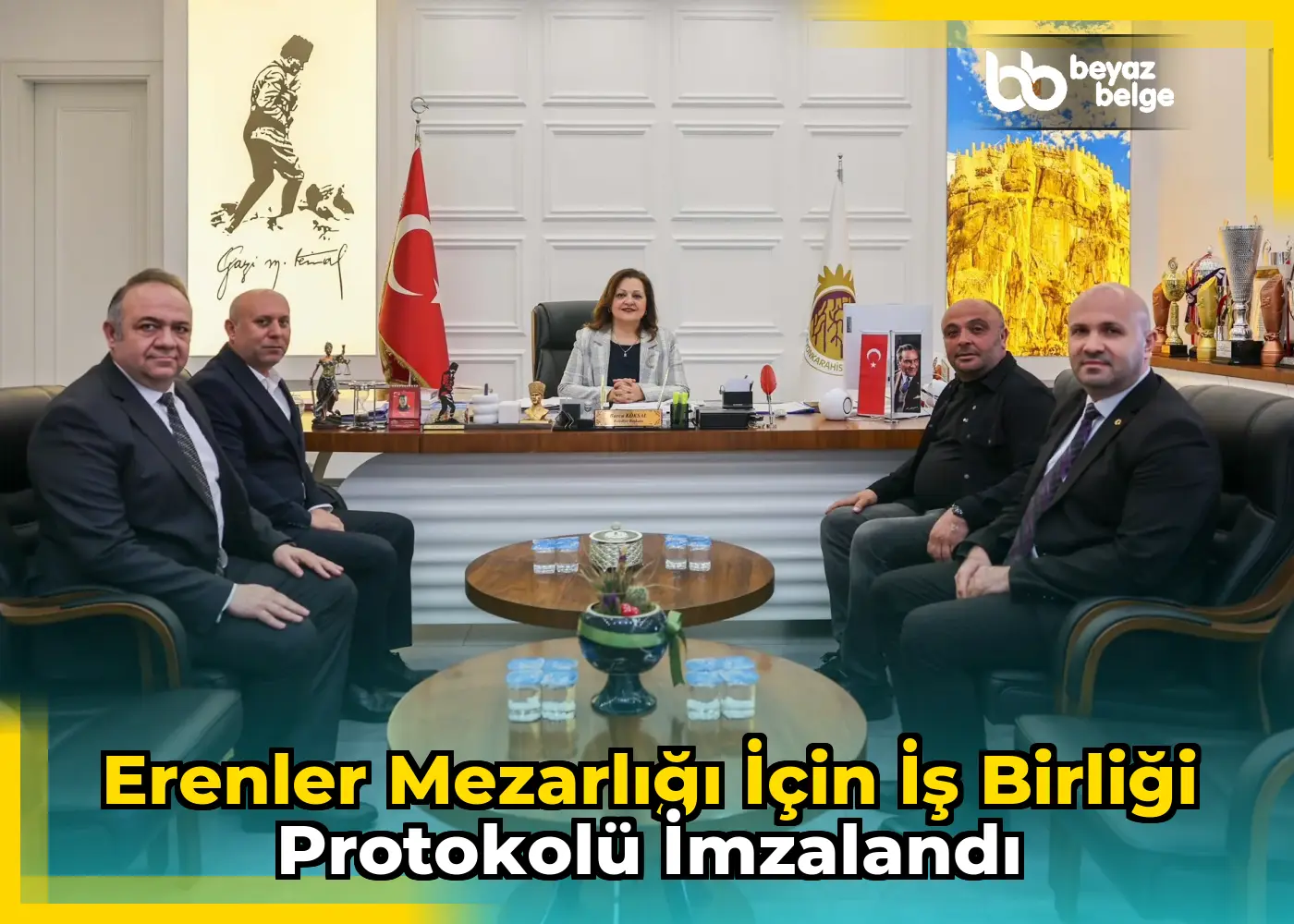 Erenler Mezarlığı için iş birliği protokolü imzalandı