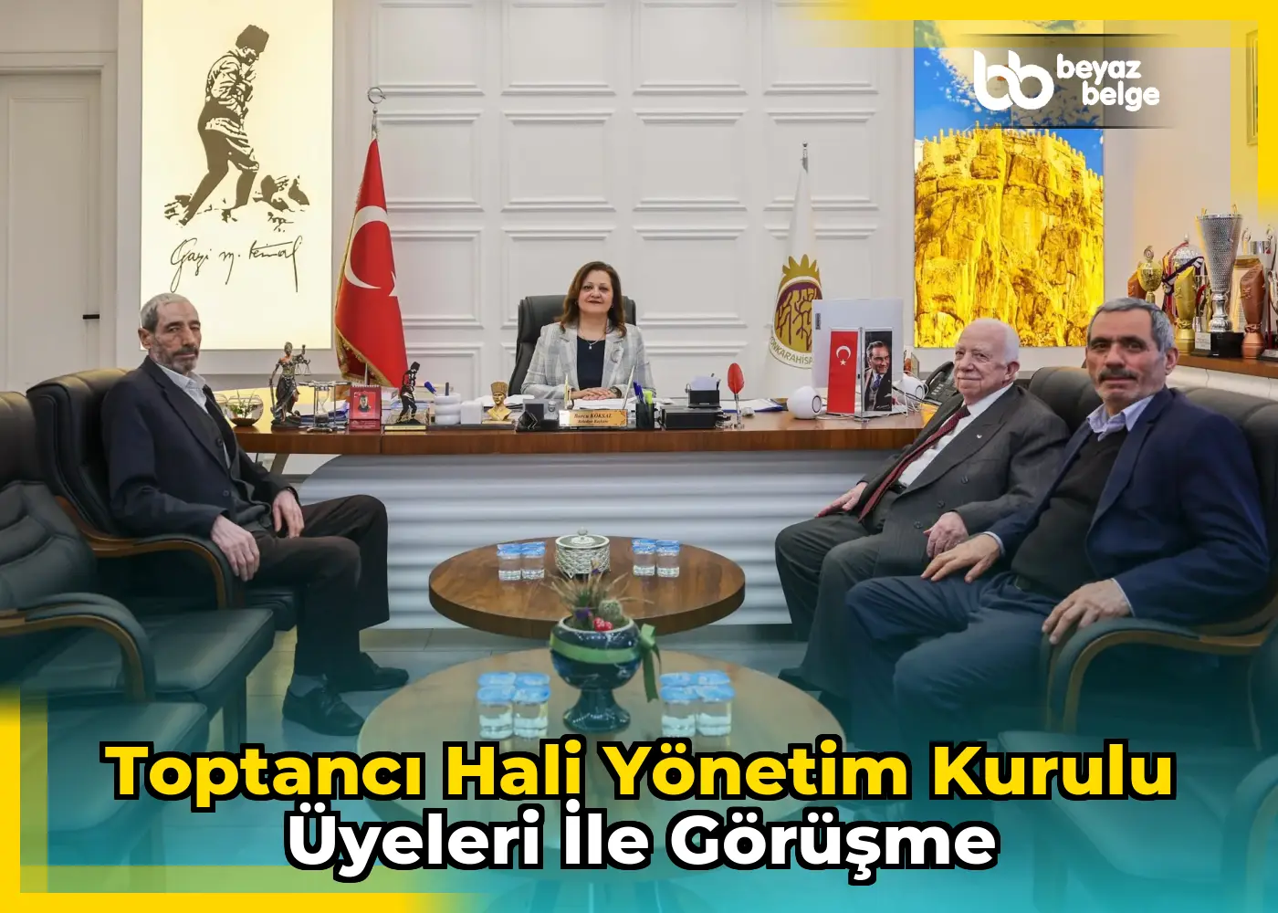 Toptancı Hali Yönetim Kurulu Üyeleri ile Görüşme