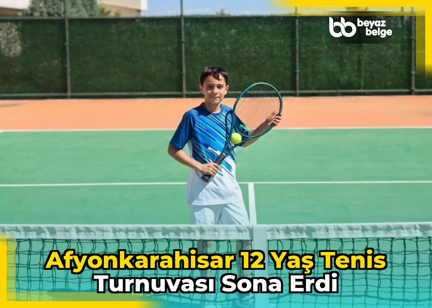 Afyonkarahisar 12 Yaş Tenis Turnuvası Sona Erdi