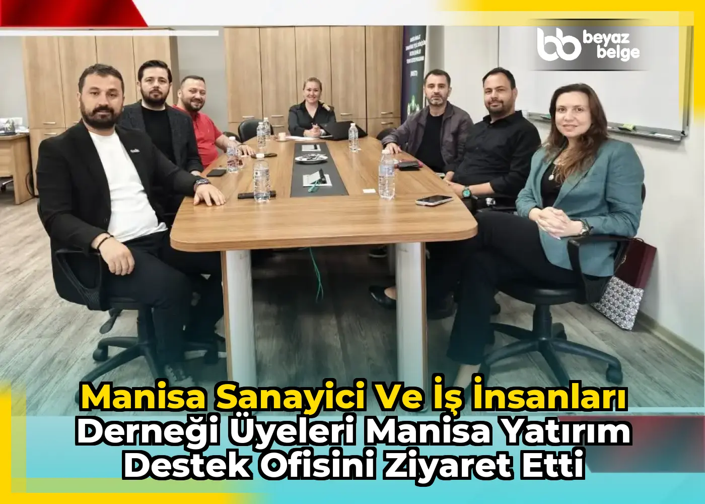 Manisa Sanayici ve İş İnsanları Derneği Üyeleri Manisa Yatırım Destek Ofisini Ziyaret Etti