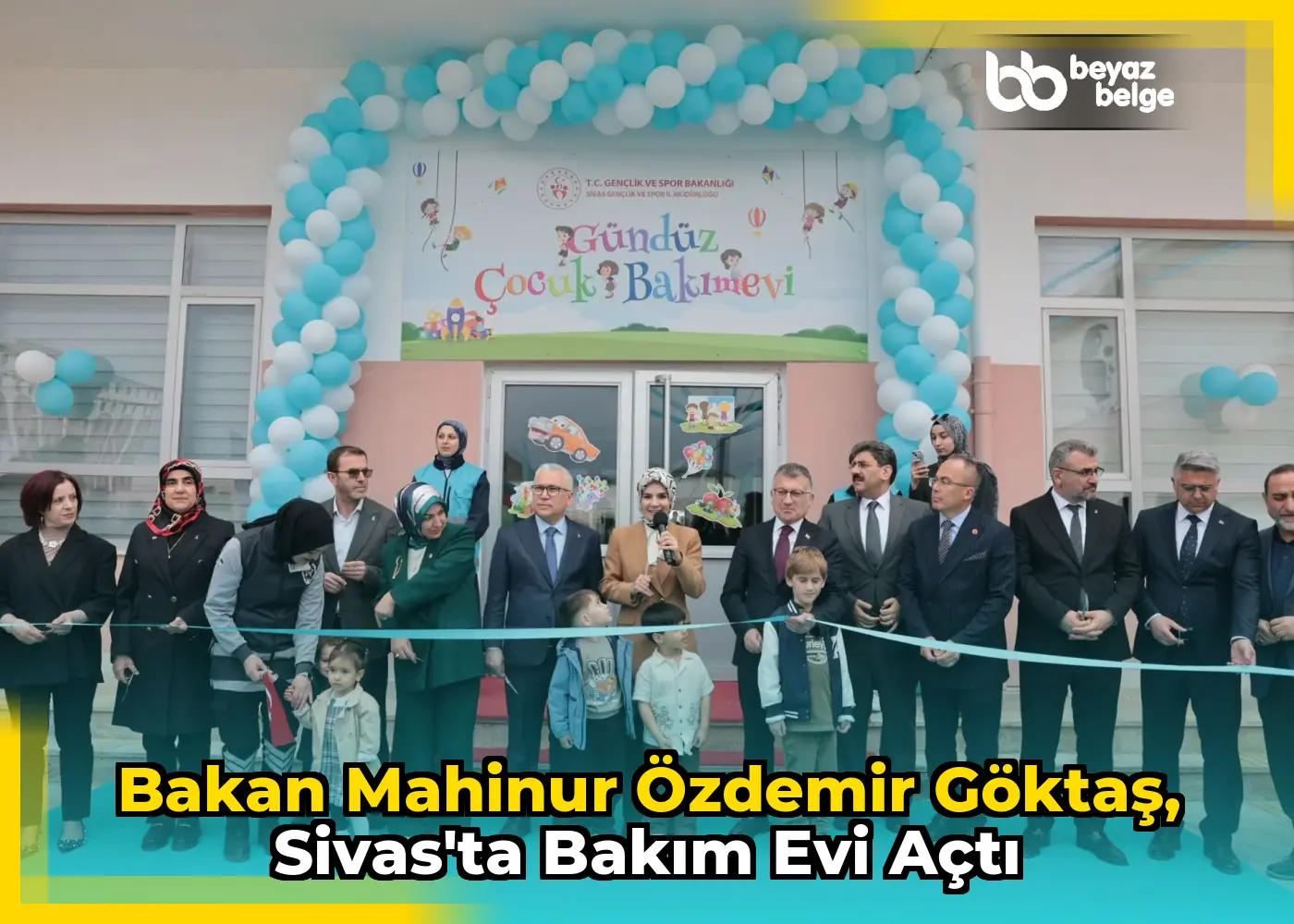Bakan Mahinur Özdemir Göktaş, Sivas'ta bakım evi açtı